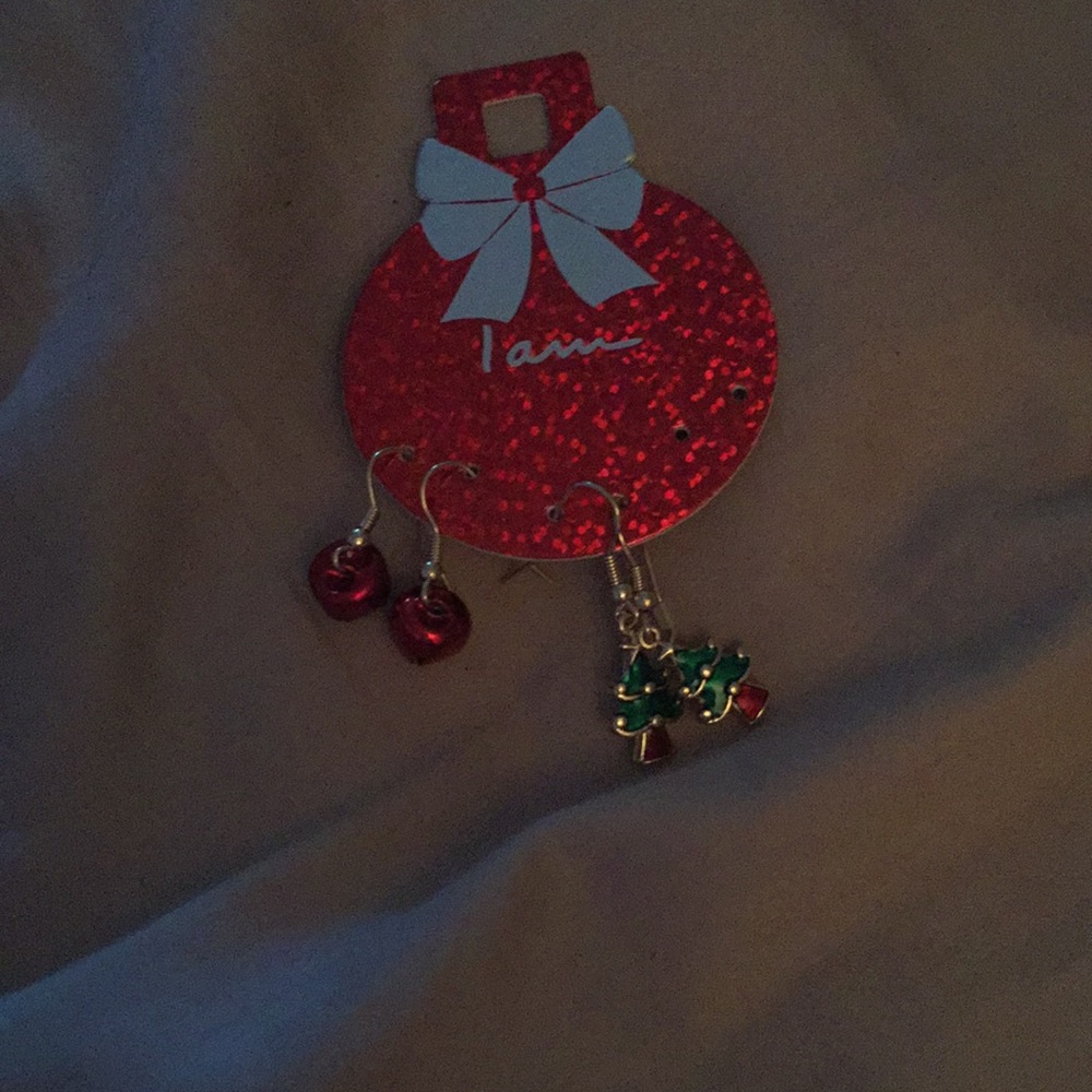 Earrings Christmas theamed